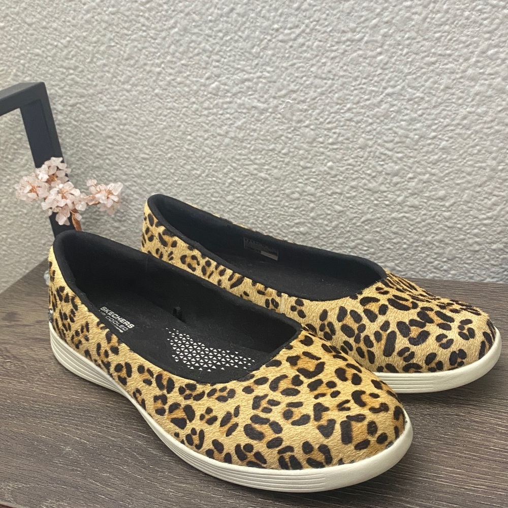 Skechers Leopard Print Flats